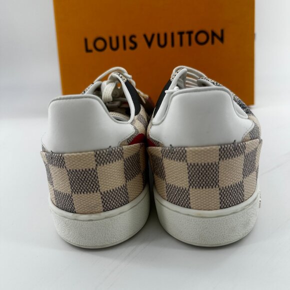 Louis Vuitton Damier Azur Overcloud Sneakers - Picture 4 of 9
